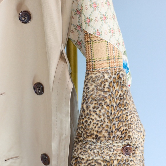 Junya Watanabe 2017 Patchwork Beige Trench Coat - Picture 6 of 16